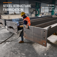 Entrepôt métallique de grande envergure de 20 000 mètres carrés, structure en acier robuste, atelier industriel pour le Moyen-Orient