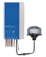 Controlador solar fuera de la red Controlador de lectura Estación de base de datos Posicionamiento Aplicación inalámbrica/Control remoto de computadora