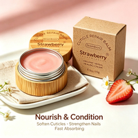 SAGALAGA 30g Baume nourrissant pour cuticules, emballage personnalisé, sans HEMA ni TPO, baume réparateur pour les bords des ongles, pour la vente au détail