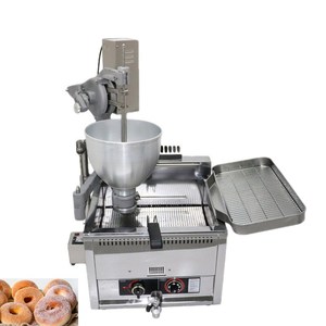 सर्वश्रेष्ठ मूल्य स्वचालित डोनट्स निर्माता गैस प्रकार डोनट बॉल फ्राइंग मशीन 3 अलग-अलग आकृतियों के साथ - Product Image 5