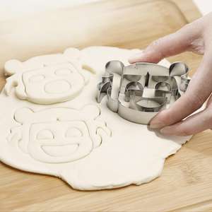新型哪吒クッキー型 ステンレス製 国民的トレンド クッキー型 クリエイティブな漫画風 ホームベーキングツール - Product Image 3