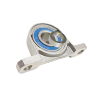 Roulement à palier miniature en acier inoxydable SUP000 SUP001 SUP002, à 2 goujons, de précision P6, durable et à faible bruit pour