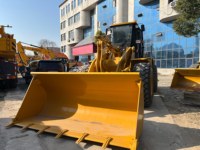 Chargeuse sur pneus CAT 966GC d'occasion fabriquée au Japon avec moteur et pompe, capacité nominale de 6 tonnes, modèle 2022
