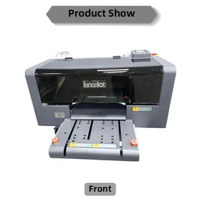 Lancelot A3/A4 size dtg printer for high quality printing T-shirts machine with dual i3200 dtg