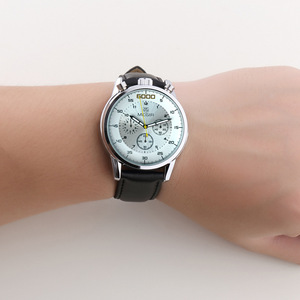 Nouvelle montre pour hommes, chronographe étanche de style business et sportif avec bracelet en acier et mouvement à quartz - Product Image 4
