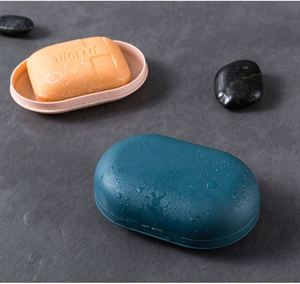 Support carré pour savon de couleur bonbon avec logo personnalisé, vente en gros, étanche, pour voyage, salle de bain, douche - Product Image 2