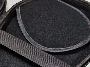 GEWO Hexagon Doodle Colored Drawing Hard Case <span class=keywords><strong>Ping</strong></span> <span class=keywords><strong>Pong</strong></span> Racket Cover for Table Tennis Products - Product Image 5