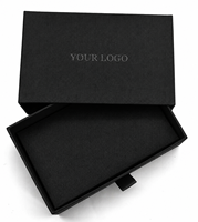 Boîte cadeau coulissante en carton rigide personnalisée avec poignée, impression de logo en relief de qualité supérieure, matériaux recyclés écologiques, finition en feuille métallisée