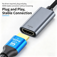 Cable Adaptador USB C a HDMI 4K 60Hz con Trenzado Reforzado para Video y Audio, Compatible con Macbook Pro, Samsung y Google