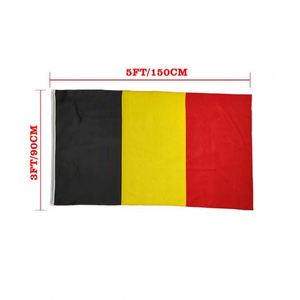 Bandera de Bélgica de 3x5 pies, Impresión en Serigrafía, Poliéster 68D, Se Acepta Impresión de Materiales Personalizados - Product Image 3
