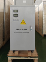 Régulateur de tension monophasé à disque JingTong 30KVA 50KVA 60KVA pour utilisation dans les salles informatiques, les stations de micro-ondes, etc.
