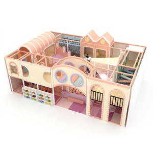 Centro de Juegos Interior de Plástico para Niños con Piscina de Pelotas y Tobogán para Niños Pequeños y Niños - Product Image 1