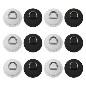 แผ่นแปะรูปตัว D ทำจากสแตนเลสสำหรับขายส่ง ใช้กับอุปกรณ์เสริมของเกมส์เป่าลม บ้านลม และสไลเดอร์น้ำ - Product Image 1