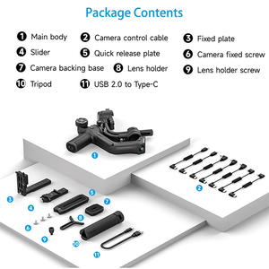 Estabilizador de cardán de 3 ejes <span class=keywords><strong>Feiyu</strong></span> SCORP 2 de gran venta con seguimiento facial por IA para cámaras DSLR y sin espejo, control inteligente por aplicación - Product Image 2