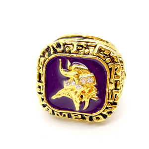 Legierung NFC 1973 Minnesota Vikings Meisterschaftsring Unisex Fabrikverkauf - Product Image 1