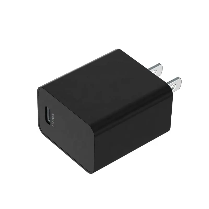 Best Seller Portable 20W PD US Version Type-C Universal Mobile Phone Fast USB Wall Charger Fast Charging Travel Adapter