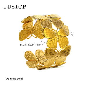 <b>Bangles</b> OEM/OEM custom waterproof stainless steel Gold plating Fashion Jewelry hypoallergenic supplies <b>bangles</b> <b>indian</b> - Product Image 4