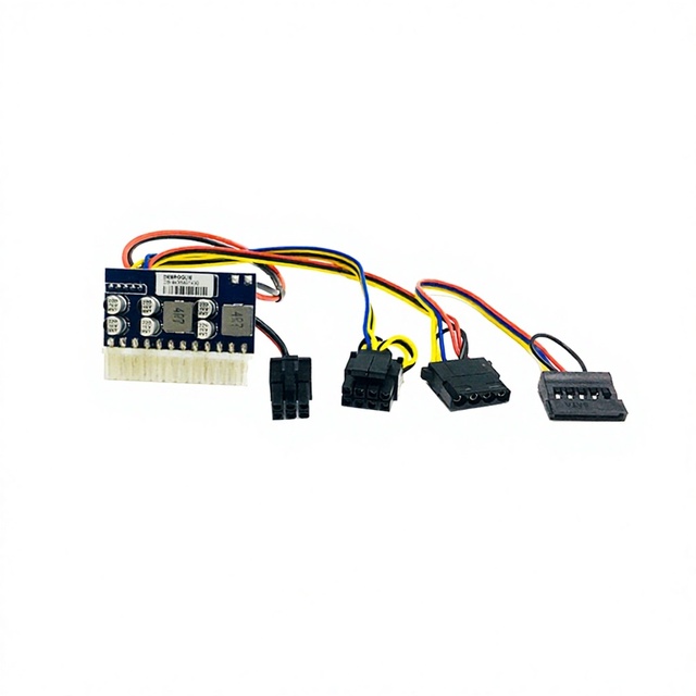 DC-ATX-160W 12V PICO PSU 24Pin ATX SATA 6Pin Male/female DC5.5*2.5mm Connector Plug-in Power Module for Mini ITX Z1