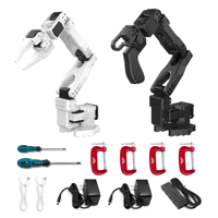 Kit de bras manipulateur robotique SO-ARM101, bras robotique IA à 6 axes compatible avec Hugging Face LeRobot ROS2 pour la recherche et l'éducation