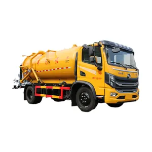Preço barato tipo sucção tumbrel tanker esgoto líquido esgoto flushing jet vácuo caminhões