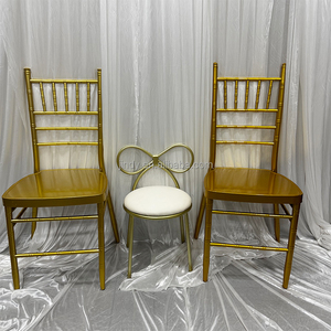 Muebles para Bodas, <span class=keywords><strong>Mesas</strong></span> <span class=keywords><strong>de</strong></span> Acero Inoxidable <span class=keywords><strong>y</strong></span> <span class=keywords><strong>Sillas</strong></span> <span class=keywords><strong>Tiffany</strong></span> Chivari <span class=keywords><strong>de</strong></span> Metal para Eventos, Banquetes, Fiestas <span class=keywords><strong>y</strong></span> Bodas - Product Image 1