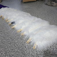 Natürlichen Handwerk Feder Großen Weißen Straußen Feder Für Hochzeit Und Party Dekoration 60cm-65cm