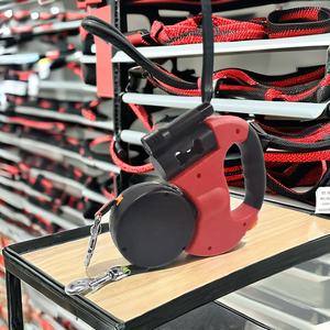 Ingrosso cinturino al guinzaglio in Nylon doppio Pet con Dispenser e guinzaglio per cani senza grovigli di luce - Product Image 1