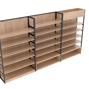 Estanterías de Supermercado Estándar Americanas, Construcción Robusta, Góndola para Cadenas de Tiendas de Conveniencia del Mercado Estadounidense - Product Image 1