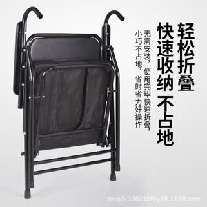 Chaise de toilette réglable pour personnes âgées, femmes enceintes, personnes handicapées, avec pieds en acier inoxydable, design moderne - Product Image 4