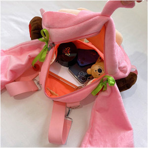 <span class=keywords><strong>Zaino</strong></span> da 33CM per Bambini, Regalo, Giocattoli, Borsa da Viaggio Rosa <span class=keywords><strong>Verde</strong></span>, Anime Miku Carino Sakura Ragazze Cartone Animato Anime Peluche Borse Scolastiche - Product Image 5