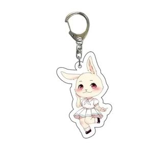 พวงกุญแจรูปสัตว์อะนิเมะตลกรูปสัตว์เลโก้ซิฤดูใบไม้ผลิฮารุคอสเพลย์พร็อพสองด้านอะคริลิคการ์ตูนพวงกุญแจของขวัญวัยรุ่น - Product Image 4