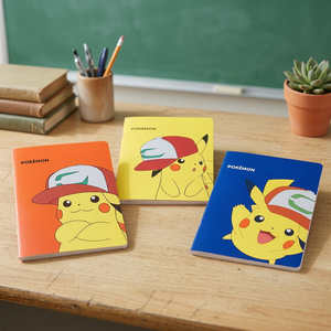 Set de 5 Mini Cuadernos Pikaed Hat, Papelería Coreana para Niños, Cuadernos de Bolsillo con Personajes Lindos, Regalo Escolar de Anime - Product Image 3