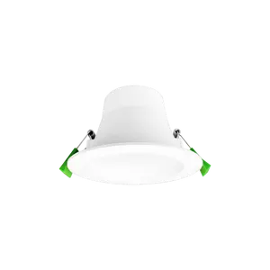 مصباح LED ساقط مخصص قابل للتبديل من البلاستيك المطلي بالألومنيوم مقاس 90 مم IP44 3CCT معتمد بشهادة CE ROHS IC-F 3.5 بوصة