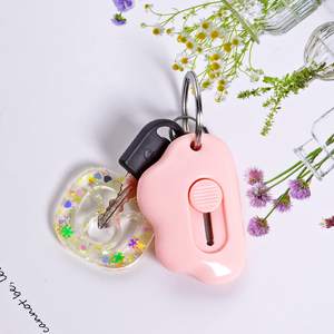 سحابة البسيطة قابل للسحب سكّين متعدّد الاستخدامات مربع القاطع إلكتروني فتحت جيب السكاكين الملونة البسيطة الشرائح مفتوحة ل ورقة DIY الحرف - Product Image 4