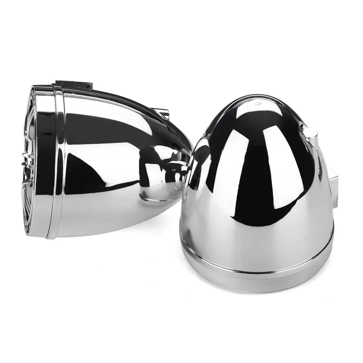 2 Haut-parleurs Argent