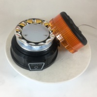 Balise lumineuse d'avertissement sans fil européenne avec batterie amovible rechargeable R65 et base magnétique
