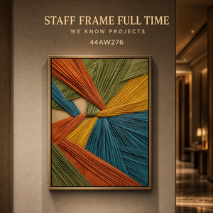 Vibrante Arte de Pared Geométrico Tejido <span class=keywords><strong>en</strong></span> <span class=keywords><strong>3D</strong></span> Multicolor, Decoración Hecha a Mano <span class=keywords><strong>para</strong></span> Hoteles, Restaurantes y Comedores Privados, Personalizable al por Mayor - Product Image 2