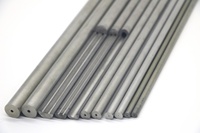 Tiges de carbure de tungstène de prix d'usine de dureté élevée avec des trous simples de liquide de refroidissement