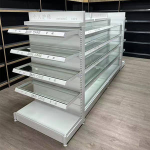 Estante de exhibición de acero protegido contra la corrosión de 5 capas Estante de almacenamiento de hierro de fábrica para almacenamiento de almacén de supermercado doméstico - Product Image 2