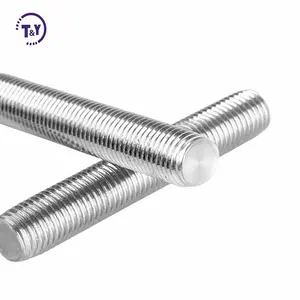 Kích Thước Tiêu Chuẩn Thép Không Gỉ Unc Stud Bolt Thread Rod Với Chủ Đề Đầy Đủ