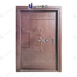 JIMBO Zware Stalen Kluisdeur voor Thuiswijnkelder Paniekruimte Vintage Stijl Hoge Veiligheid Bankkluisdeur - Product Image 2