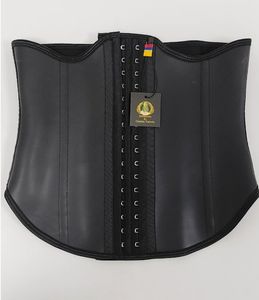 Fajas Colombianas de Marca Propia Entrenador de Cintura de Látex de Alta Compresión Corsé Top para Mujer Faja Reductora Bajo Busto de Látex - Product Image 1