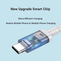 Câbles USB-C de charge rapide PD 100W Premium 1M/2M – Câble USB-C vers USB-C 100W blanc Type-C 5A E-marker pour téléphone et ordinateur portable