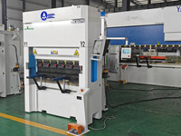 Presse plieuse CNC électrique pure 400KN 1250MM 6+1 axes avec traitement de noircissement du moule Delem DA53TX