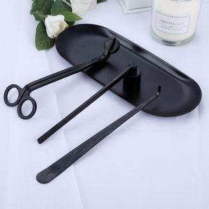 Wholesale Industrial Grade Stainless Steel <b>Candle</b> Accessories Multi-color <b>Wick</b> Trimmer Snuffer Scissors Set with Customized Logo - Product Image 4