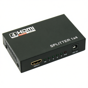 ตัวแยกสัญญาณ HDMI 1x4 1080P รองรับ 4 เอาต์พุต ตัวแยกวิดีโอและเสียง - Product Image 3