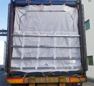 Thuế quan cứu trợ tùy chỉnh số lượng lớn lót túi trong 20ft 40ft LDPE container container lót túi khô container lót cho đậu nành hạt giống lệnh khẩn cấp - Product Image 4