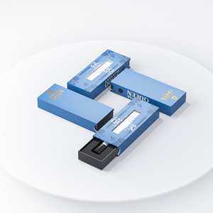 Scatola di carta personalizzata da 0.5ml 1ml scatola di cartone a prova di bambino confezione scorrevole carrello olio a tenuta stagna con finestra di visualizzazione - Product Image 2