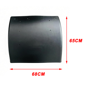 Pièces de camion <span class=keywords><strong>68</strong></span>*65cm Garde-boue arrière en caoutchouc/PVC haute densité Personnalisation prise en charge - Product Image 4