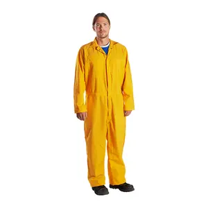Hot Sale Men's Yellow <strong>Boiler</strong> <strong>Suit</strong> - Product Image 1